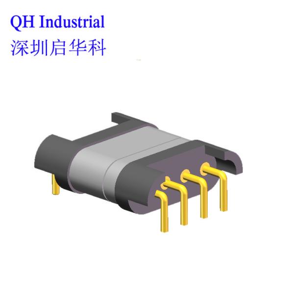 4Pin 1A 2A 3A 5A Smart Wearable Device Smart Home Application Device Male Female Pogo Pin Magnetic Charger Connector