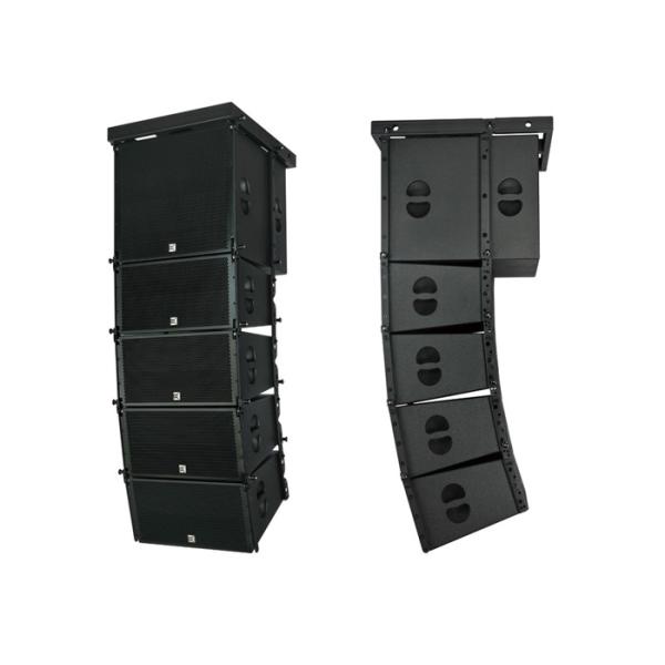 Pro Dj Powered Line Array System 10 Inch Speaker Box , Column Speaker System