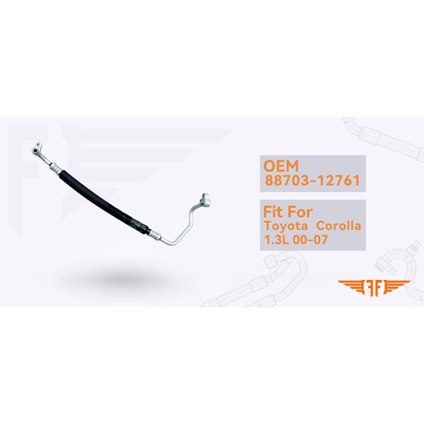 88703-12761 Toyota 00-07 Corolla Fielder 1.3L Discharge AC Pipeline