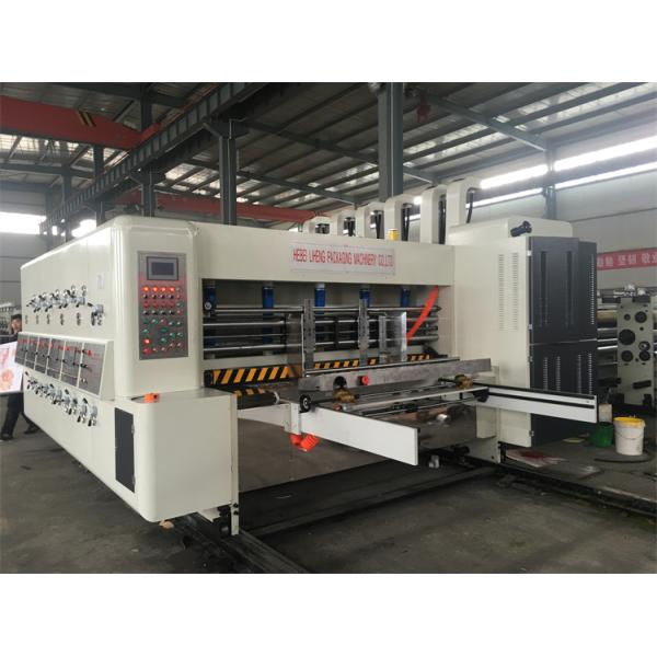 Простая печатная машина флексо типов для формирования бумаги из картонных коробок из гофрированной бумаги