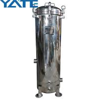 O multi cartucho do saco filtra o grande fluxo Rate Water Treatment Stainless Steel do alojamento 304 316