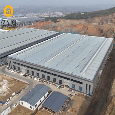 Prefab Steel Structure Factory with EPS Sandwich Panels