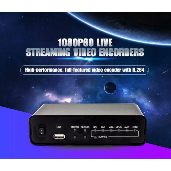 1920x1080P60 Многочисленные входы Live Streaming Encoder Независимый аудио