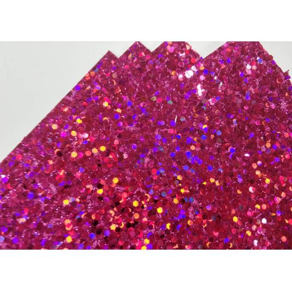 Fancy Gift Wrapping Chunky Glitter Paper Notebook Cover For Home Decoration