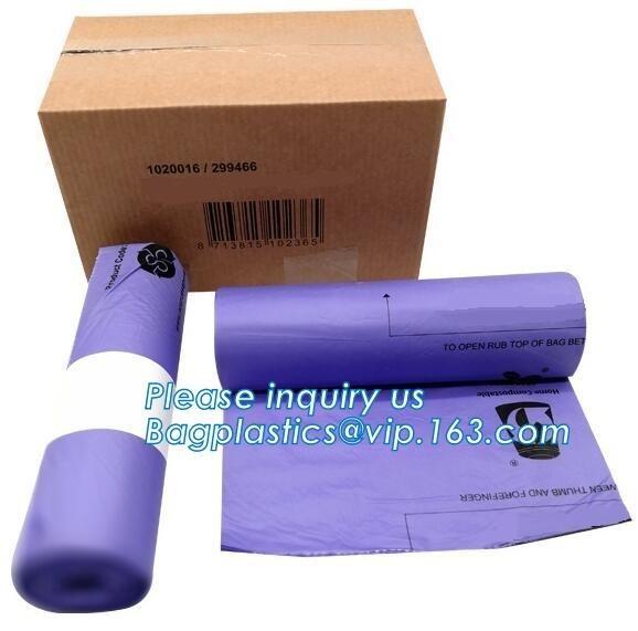 Environmental Compostable Mailing Courier Packaging Shipping Bags With Logo Custom Printed For Clothing