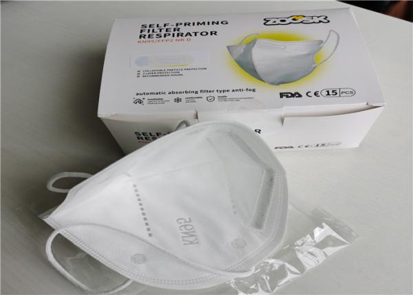 Reusable Kn95 Earloop Disposable Respirator Mask , Anti Virus Medical Mouth Mask