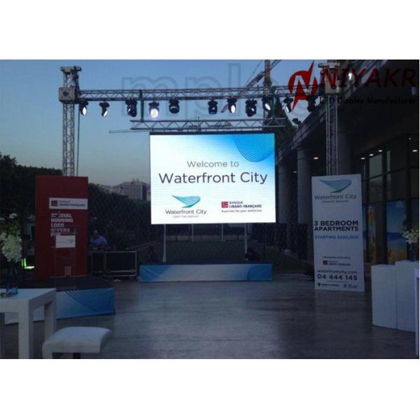 Super Thin Outdoor P5 Rental LED Display Advertising Large LED Screen Hire