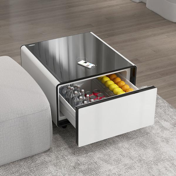 Compact Mini Bar Refrigerator for Small Spaces App-Controlled and Compact Design