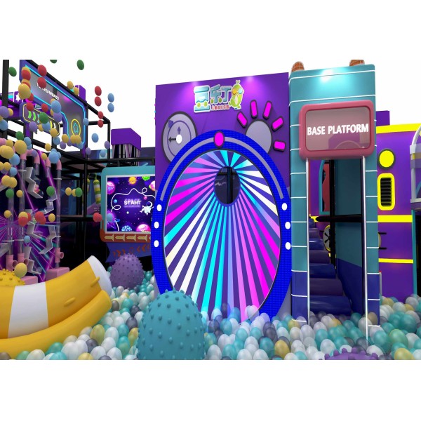 Cyber Tech Custom All In One Indoor Soft Playground Industrial for Home Commercial