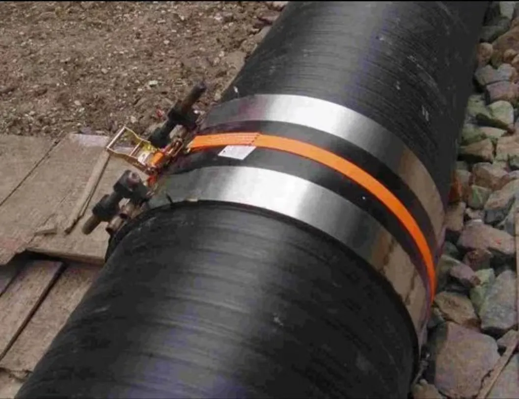 Ligne d'extrusion de tubes à enroulement à paroi creuse en HDPE