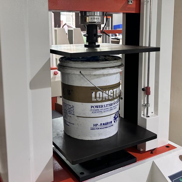 Universal Test Machine Oil Drum Compressive Strength Testing Machine Equipment Max Load Capacity Up To 20 KN Accuracy 0.5 Grade