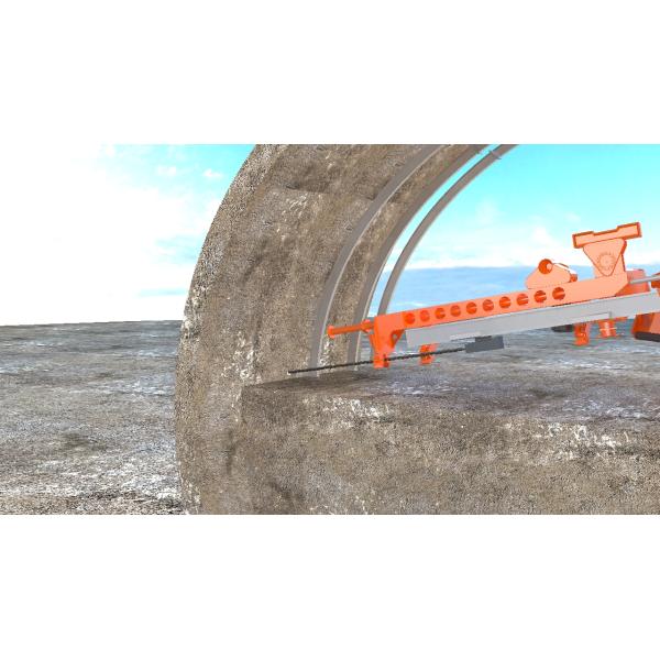 KGM1050QZ Arch Rib Lifting Machine Robotic Steel Support Machine Lifting Equipment