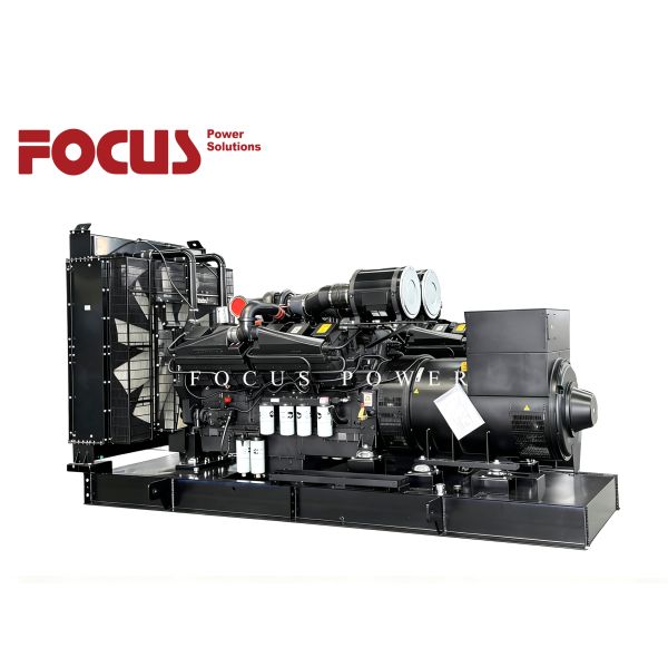 1000kVA 800kW Skid Mounted Diesel Genset with KTA38-G5 Engine and Weatherproof Design