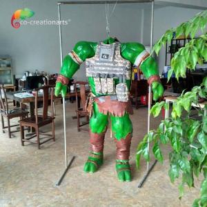 Adultos Animatronic do traje da tartaruga do terno do parque de diversões que