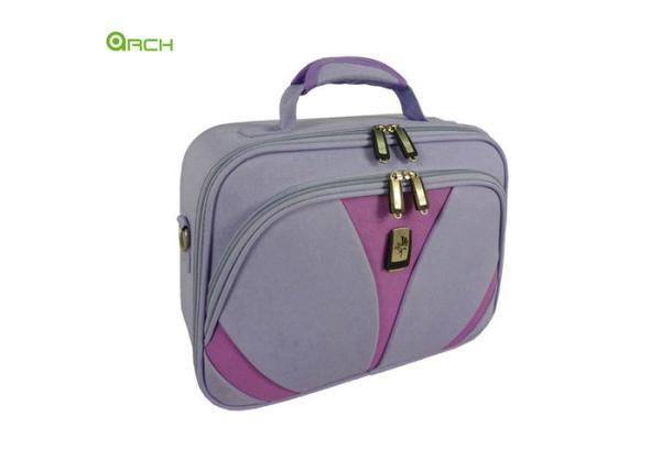 600D Polyester Cosmetic Vanity Duffle Travel Luggage Bag with One Pocket