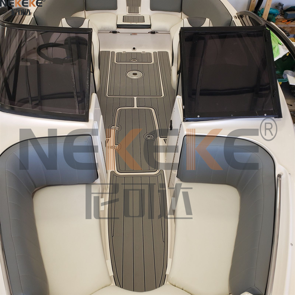 2015-2020 Yamaha 240 242 Jet Boat Swim Platform Cockpit EVA Faux Teak Deck Mat Flooring Pad