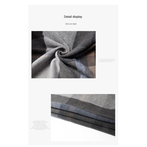 Unique Patterned Winter Flight Scarf for Adults Customizable Polyester/Cotton Blend