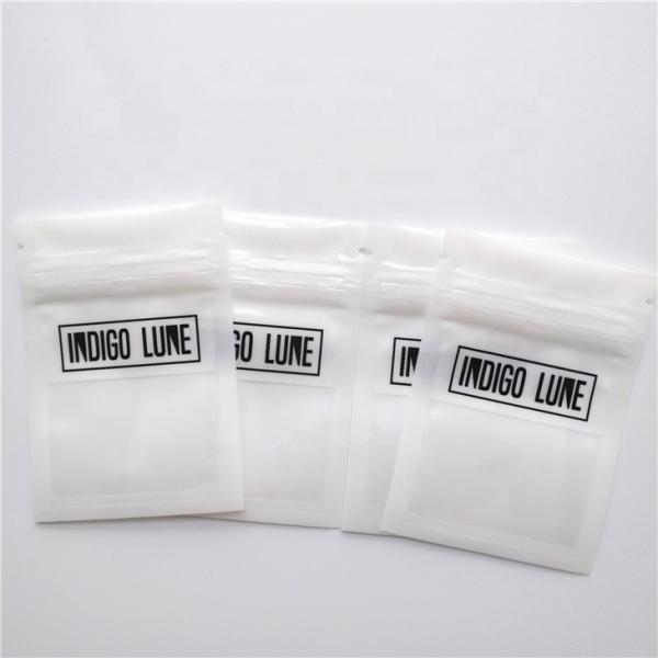 Small Plastic Flat Zipper Pouch for Jewelry Earrings Bracelet packing