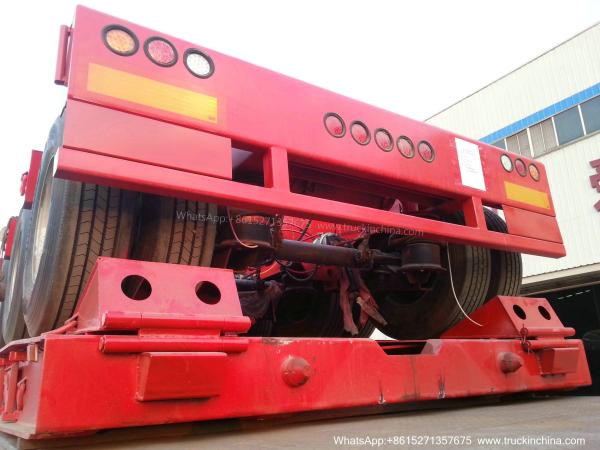 Gooseneck Lowbed Trailer Dolly for Heavy Duty Heavy Machine Lowbed Semi Trailer 80 ton  100Ton WhatsApp:8615271357675