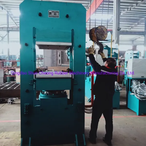 Automatic Vertical Rubber Bearing Molding Machine