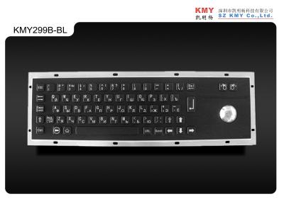 Clavier industriel de PC de clés des claviers 65 en métal de noir de ROHS 2KGS