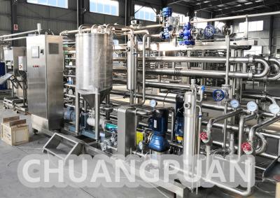 Industrial Highly Viscosity Tomato Paste Syrup Tube In Tube Sterilizer