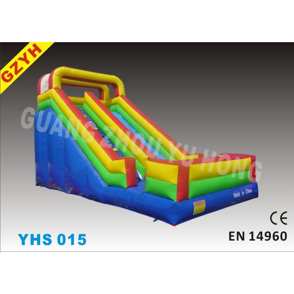 Скольжения ПВК красочной задворк 0.55мм изготовленные на заказ коммерчески раздувные, скольжение ИХС 015 крупного плана