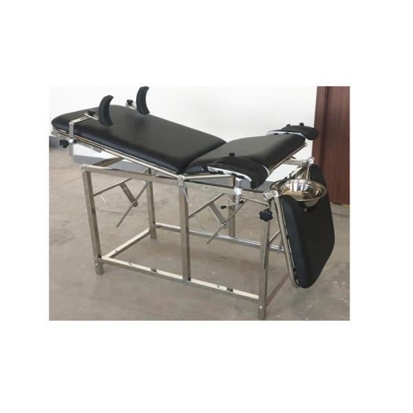 stainless steel adjustable examination couch operating table gynecological bed for woman (ALS-GY001)