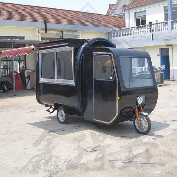 Long Service Life Mobile Food Cart Customized Equipments and Juice Trailer with Wheels