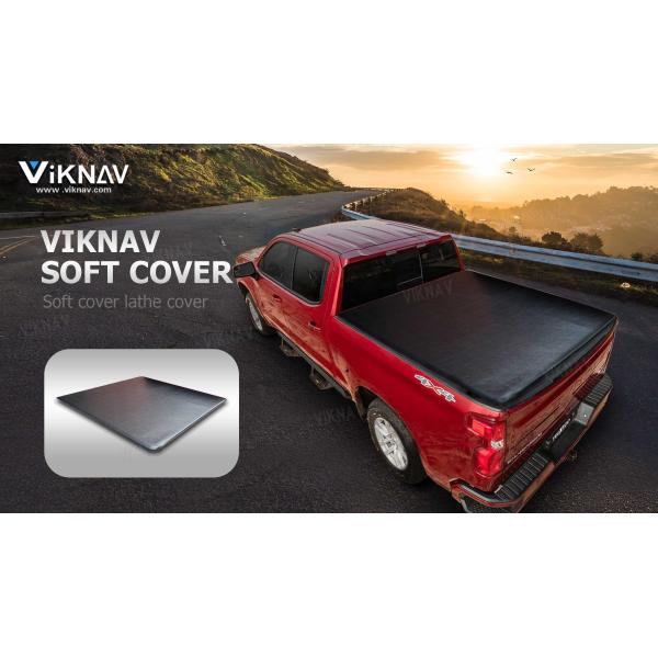 Viknav for Ford F150 24oz Heavy Duty Truck Bed Replacement Tonneau Cover LED DRL