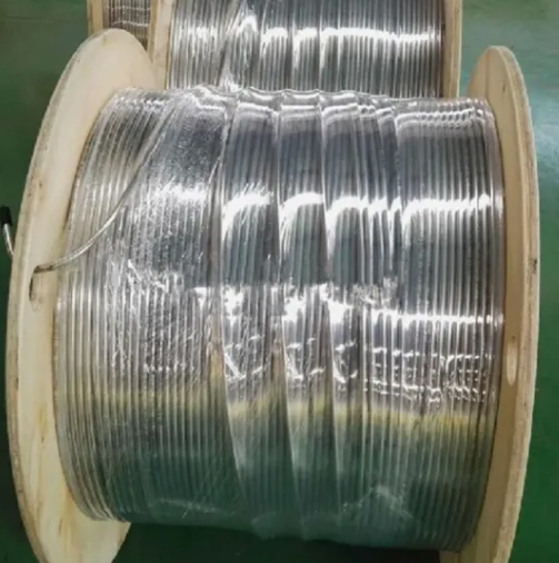 3003-H14 Alloy Coil Tube Aluminum Pipe With 9.52mm OD And 0.8mm Wall For Heat Exchanger Refrigeration