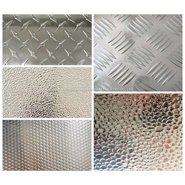 5052 5754 Diamond Aluminum Plate / Checkered Patterned Plate / Embossed Perforated Aluminum Sheet