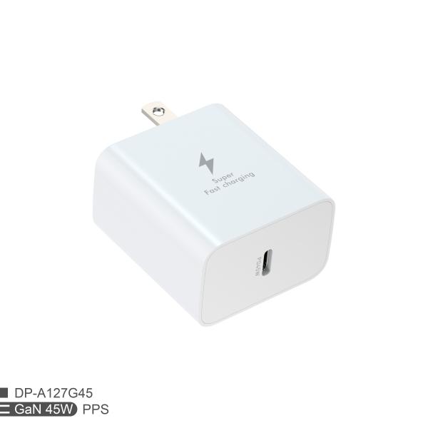 Mould Privado 45W GaN Carregador de Parede USB-C Para MacBook Pro/Air IPad Pro Galaxy S23