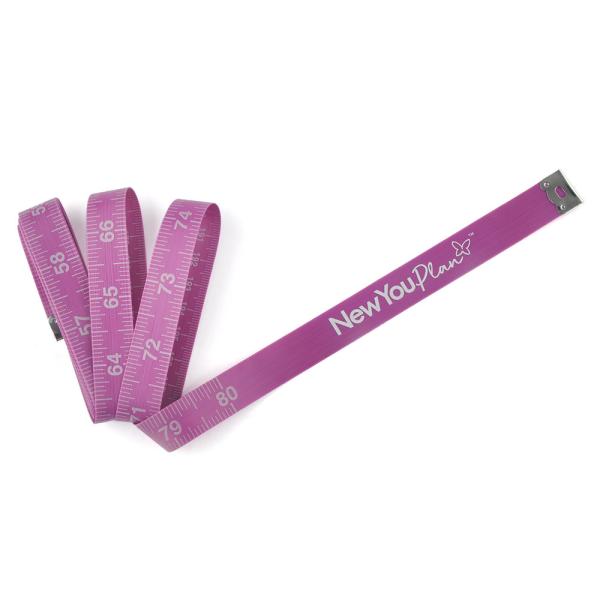 80 Inches 200cm Weight Loss Tape Measure Purple For Healthcare Measurement