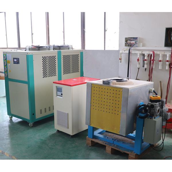120KW 100KGS Среднечастотная индукционная плавка золота