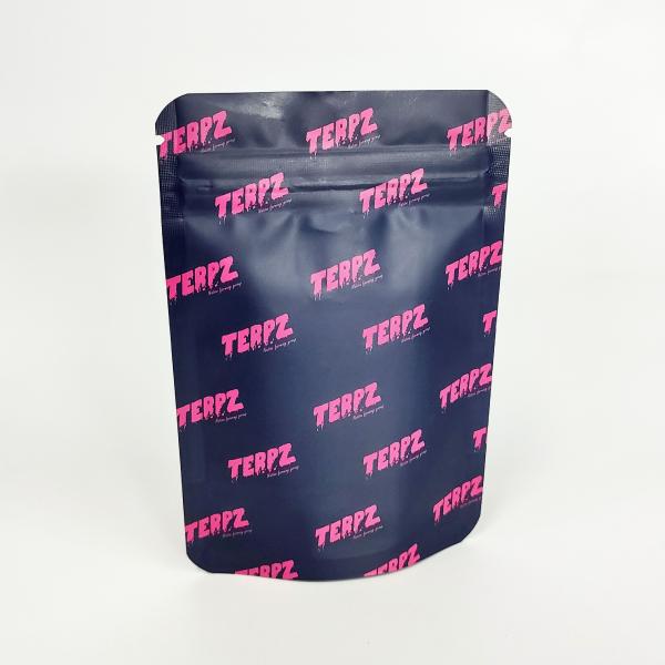 LDPE 3.5g Smell Proof Mylar Bags Zip Lock Mylar Pouch For Food