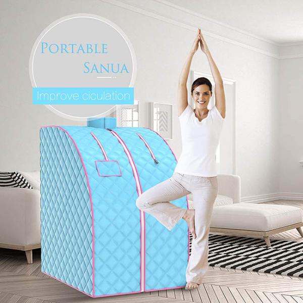 ETL Waterproof Portable Steam Sauna 1 Person Indoor Sauna For Home Spa