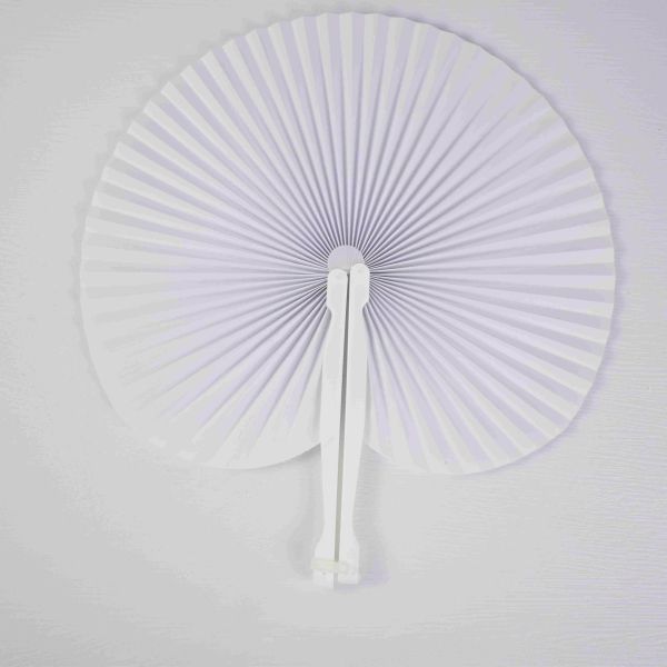 Heart/Round Hand Fan Clappers Solid Color - Wedding Party Use Factory Price