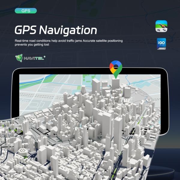 USB подключение 12,3 дюйма полный сенсорный экран QLED Android Автомобильное радио Универсальный год 6 128 ГБ