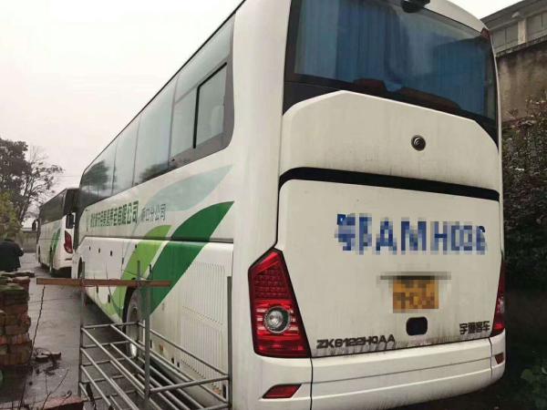 39 Seats 2013 Year Electronic Door Toilet Safe Airbag Luxury Yutong Used Buses