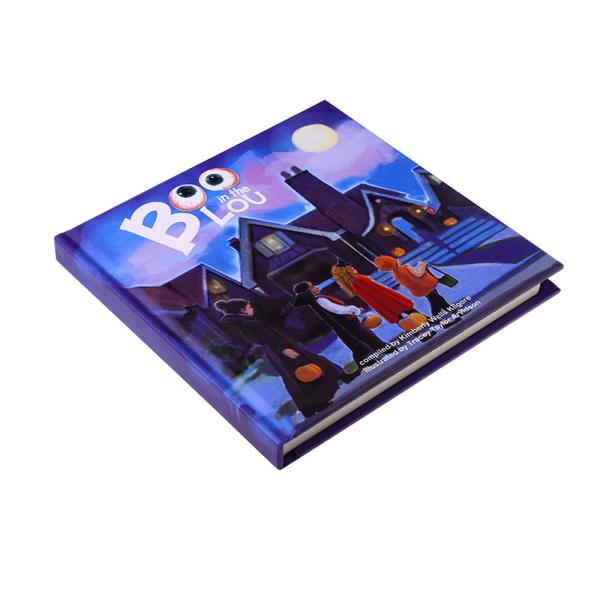 Matte lamination Hardcover Book Printing 3D Children's Book Printing