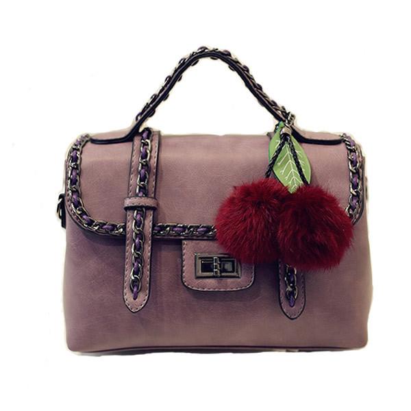 PU grey black handbag for women fashion bolsas handtaschen borse