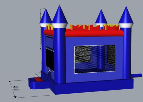 Birthday Adult Size Bounce House / Outdoor Commercial Inflatable Bouncers