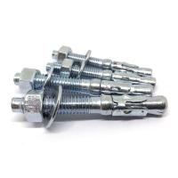 O aço carbono M6 cunha galvanizada 1/4 de polegada ancora resistente à corrosão