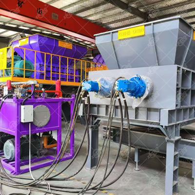 Metal Recycling Shredder Scrap Tire Tyre Comprehensive Waste Car Shell Shredder