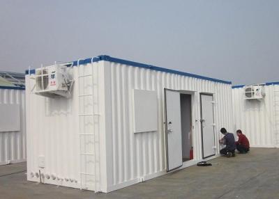 Welding Light Steel Structure House With Fiber Glass Wool As Insulation