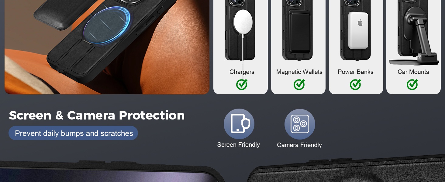 Magnetic Invisible Stand Case for 16 Pro (2024)-Protective Kickstand Cover with Plain Design Mobile Phone Cases