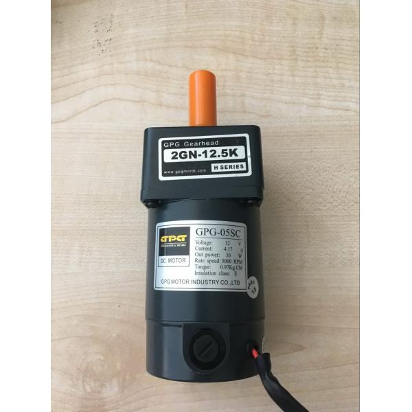 GPG-06SC 2GN30K Small Dc Gear Motor 12V 30W 3000RPM Highly Motivated