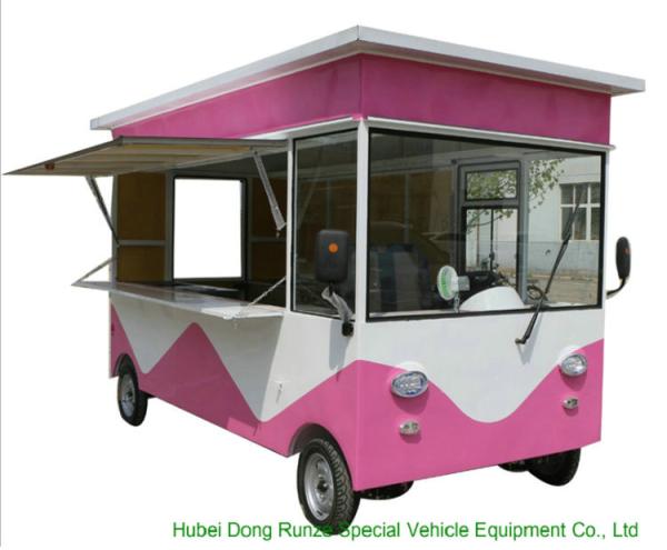 Small Commercial Mobile Kitchen Truck For Hot Dog Wagon Burrito Cooking And Selling