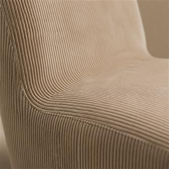 Modern Armless Corduroy Accent Chair, Single Seat – LG-5009